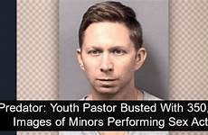 pastor youth sex performing minors acts busted office sheriff citrus robison chad via county