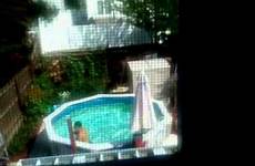 spying pool people