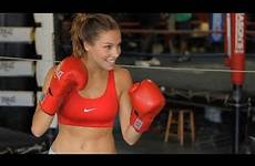boxing model gym workout jessica gleason knockout woman lauren girl berlingeri vs bag