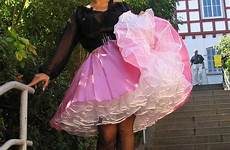 petticoat frilly petticoats kleider 50er fifties frauen