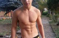 lad abs shirtless