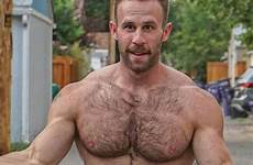 hunks scruffy dads hommes chest beards