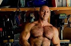 hairy men shirtless older pecs chest male muscular huge dude big nude beefcake 4x6 chests d229 women sexy