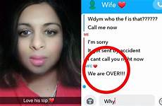 snapchat wife cheating