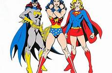 supergirl wonder woman batgirl comic female jose lopez garcia luis choose board superheroes