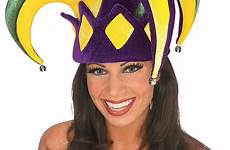 gras hat jester adult mardis mardi share twitter halloweencostumes