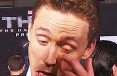 hiddleston tom gif crying movie marvel cries again when might cry loki he carpet red realizes never do gifs imgur
