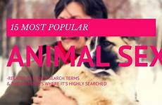 sex animal search most