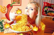 noodle spicy challenge mukbang