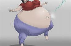 inflation deviantart lucy lordaltros little pony belly body air big huge drawings but lucky bbw fan