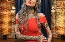 ink master tattoo ryan ashley angels malarkey girls angel tattoos hot dress convention limerick saturday girl arriving court south choose