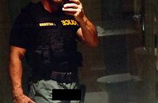 police sex cop duty fired penis sticking his walling pants her sergeant department erect semi he uniform selfie swat over
