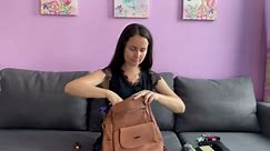 HONGLONG PU Leather Backpack Purse for Women Casual Travel Handbag Ladies Shoulder Bags Gray