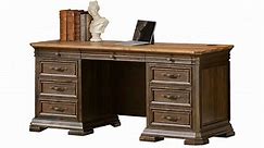 60″ W Double Pedestal Desk