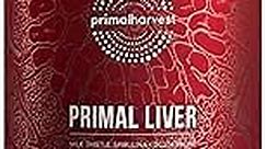 Primal Harvest Primal Liver Liver Supplement with, Alpha-Lipoic Acid, L-Cysteine HCL, L-Glutathione, Milk Thistle, and Spirulina, for Men and Women, 120 Capsules