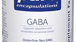 Pure Encapsulations GABA | Supplement to Support Relaxation and Moderation of Occasional Stress* | 60 Capsules