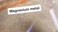 Magnesium oxide is made when magnesium... - Viral Inventions