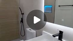 Owner Rafael Marrero on Instagram: "🔥full bathroom remodel by : @rrr_remodeling_tile and @rikijerevale #bath #bathroom #bathtime #bathdesign #baños #bañosmodernos #toilet #vanity #mirror #shower #contractors #remodelacion #floor"