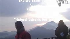 Explore Batur volcano*sunrise*Black sand*Black lava*Natural volcanic hot spring #balitrip #balitravel #baturvolcano #kintamani #balijeeptours #balijeepsafari #balijeepadventure www.balijeepadvebture.com Wa : 081805696566 | Bali Jeep Adventure
