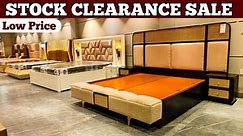 Luxury Furniture on Stock Clearance Sale with Lowest Price | Beds Sofa Dinning Table Chairs Cabinets