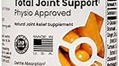 Total Joint Support Supplement with Glucosamine Chondroitin MSM, Turmeric Curcumin with Black Pepper Ginger & Bromelain. Supplement for Joints 60ct Capsules