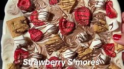 Strawberry S’mores Candy Bark 🍓🍫🤍 #Recipe #foryou | Cooking Club