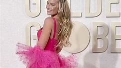 Margot Robbie hot dress in golen globes 2024 #margotrobbie #margotrobbiebarbie #shortvideo - BS Scenes #BSScenes | BS Scenes