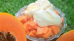 papaya recipe sweet 🍋🤤🤤 #dessertrecipe #papaya #trendingshorts