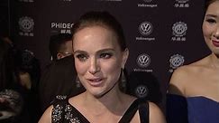 Natalie Portman chats support for film Jackie at Huading Awards