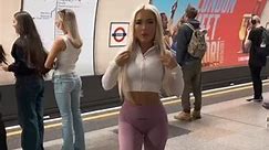 Belle Olivia takes the tube in London 🇬🇧👀 | Belle Olivia
