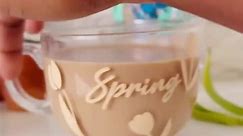 Customised cappuccino mug personalised glass mug gift for teacher custom decorated mug gift for mum gift for her seasonal mug