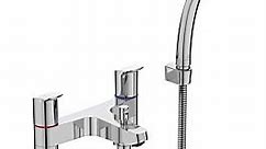 Ideal Standard Ceraflex Two Taphole Deck Mounted Dual Control Bath Shower Mixer
