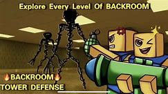 Backroom Tower Defense Codes (June 2024)