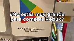 Nunca se es demasiado viejo 😎 #Robux #Roblox #robloxmexico #Kiosko #TiendaDeConveniencia #tarjetasderegalo #Servicios #entretenimiento