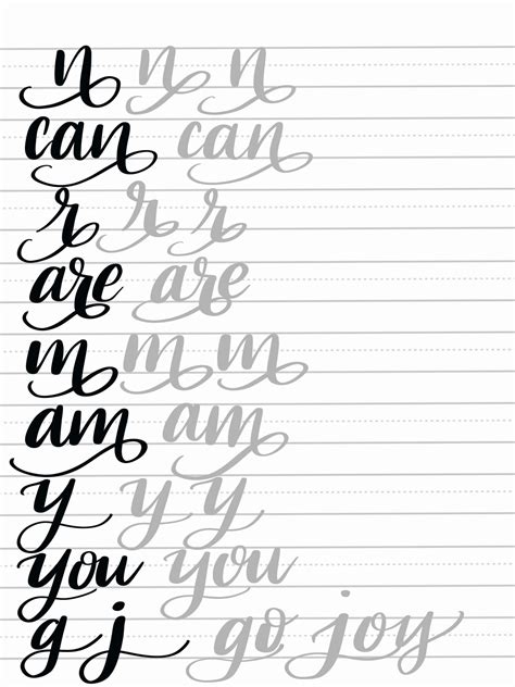 Be sure to print any worksheets off on paper. Free Calligraphy Worksheets To Educations. Free ...