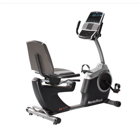 A sturdy build for your cardio training. NordicTrack 4.7 Recumbent Bike