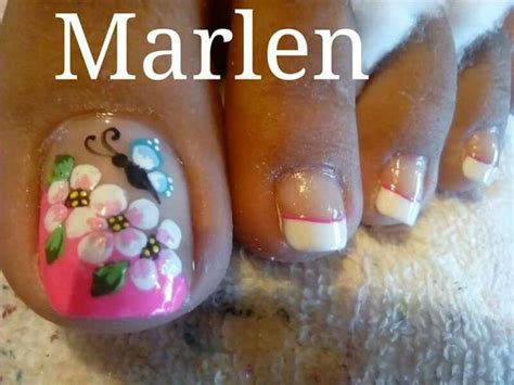 Figuras de uñas para los pies de flores. Pin en Diseño de uñas