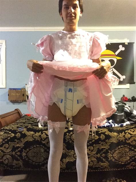 Diapered abdl sissy caught by female best friend (mess warning). Diapered Sissy — Very nice