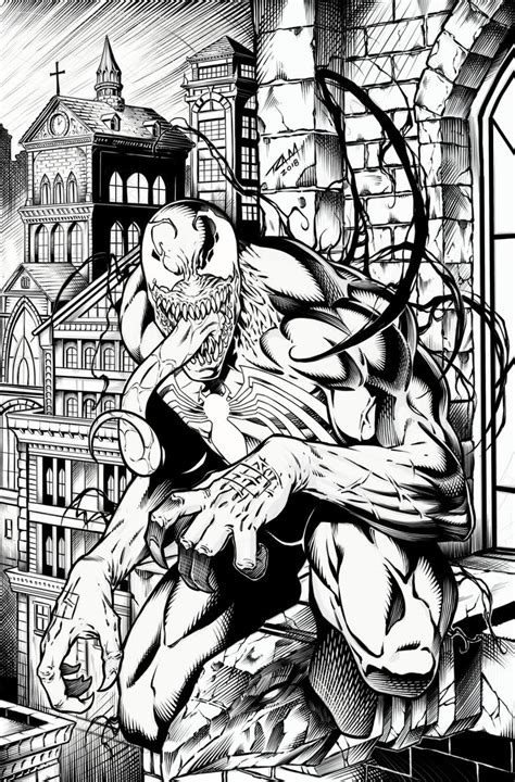 Search images from huge database containing over 620,000 coloring pages. Venom Inks by robertmarzullo on DeviantArt in 2020 ...