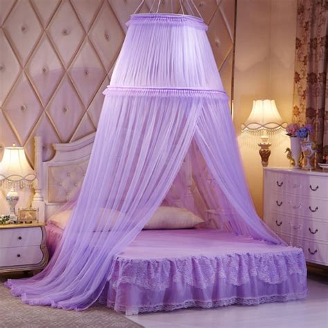 Do you suppose cheap canopy bed looks great? Buy HUEHFUEGF Lace ribbon dome bed canopy, Dome Palace ...