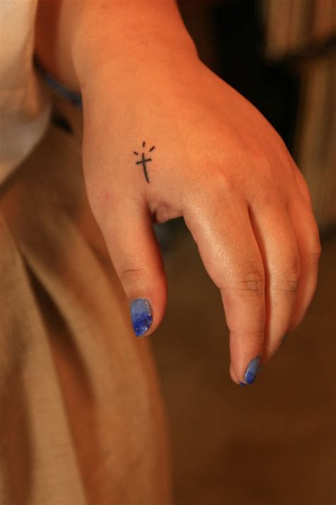 Star tattoos can be placed in any part of the body such as the neck, finger, back, chest, leg and hands. 25 Amazing Cross Tattoos - Tattoo Me Now