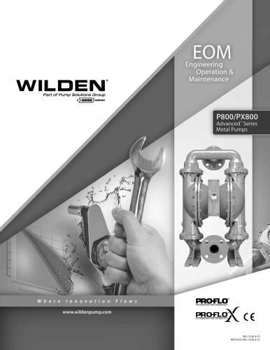 Are one of the top uk suppliers for wilden double diaphragm pumps, accessories, spare parts and repair kits. Tutti i cataloghi e le schede tecniche Wilden Pump