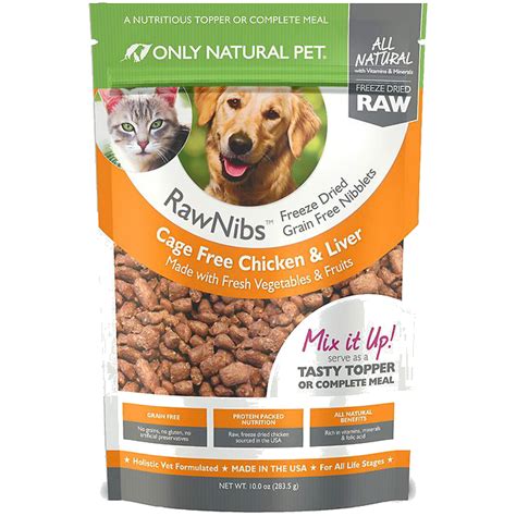 Zesty paws freeze dried salmon filet treats for cats. Only Natural Pet RawNibs Chicken & Liver Grain-Free Freeze ...