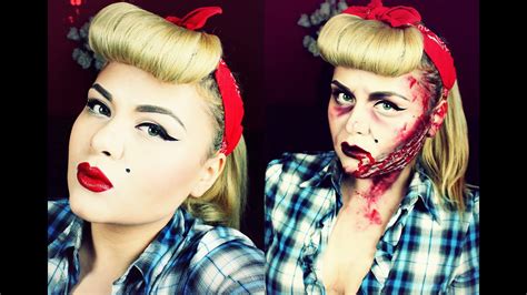 See more ideas about pin up, rockabilly fashion, rockabilly pin up. Bloody pin-up / Rockabilly for Halloween - YouTube