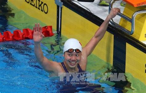 Lúc 17 giờ, ánh viên bước vào tranh tài vòng loại cự ly 800m tự do là nội dung cô đoạt hcb sea games 2019 nhưng được tham dự ở olympic tokyo nhờ đạt chuẩn b. Điểm mặt những kình ngư Việt Nam phá kỷ lục Seagame