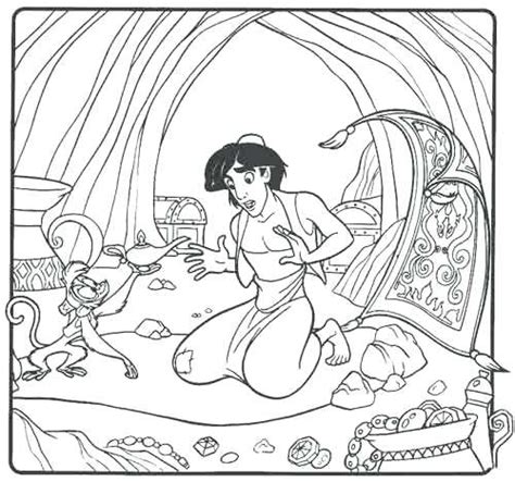 10 colorful rainbow coloring pages for your little ones aladdin is a musical, animated film released by walt disney pictures on november 1992. Magic Lamp Coloring Pages at GetColorings.com | Free ...