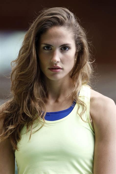 Lui en avait 14, et débarquait au sport étude, en pentathlon moderne. Picture of Elodie Clouvel