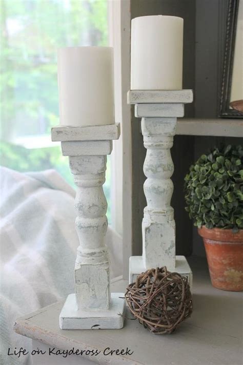 Wood candle holders votive holder woodworking supplies woodworking projects woodworking candle holder wood worker diy wood projects candlesticks candleholders. How to Make Candlestick Holders From Old Spindles | Diy ...