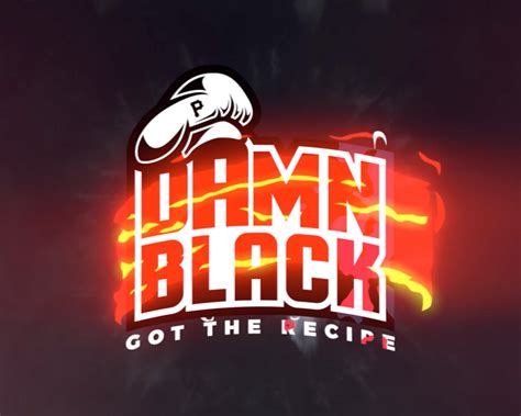 Damn Black Logo Intro - ElvisSalic.com