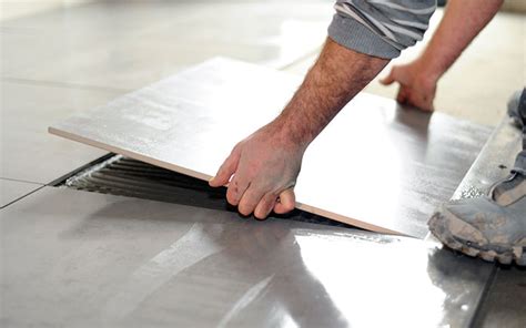Last night we removed some tiles, and it looks like there was a 1/4 plywood that sat over the tongue and groove subfloor. Adhesive on Concrete Subfloor? No Problem | Ep. 85 | Today ...